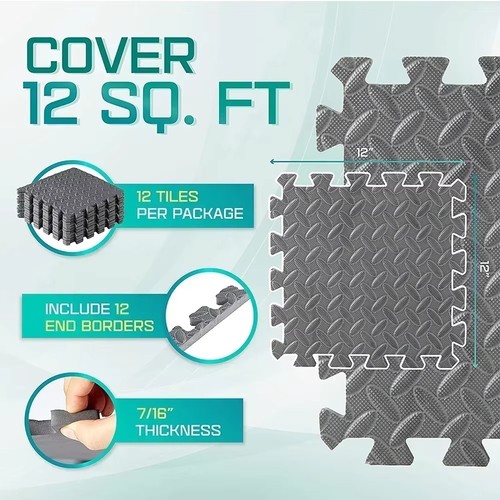 Puzzle rubber mat - puzzle,