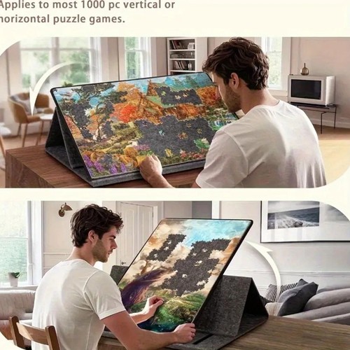1000pcs tilting puzzle - puzzle, board