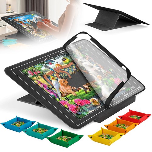 Adjustable puzzle board - board, table