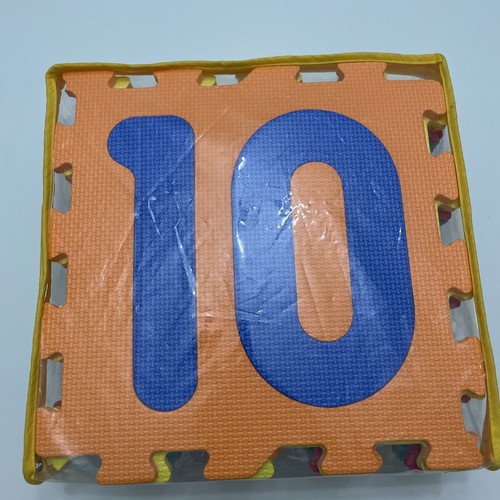 Pack foam numbered - 10,