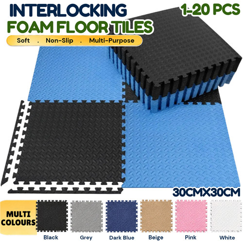 Interlocking foam floor mats - interlocking,