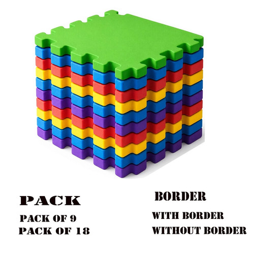 Foam play mats 30x30cm - play,