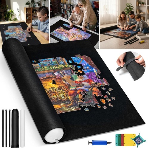 Jigsaw puzzle roll felt mat - puzzle, up