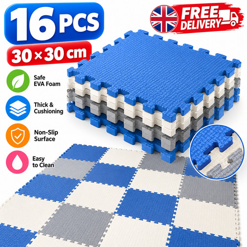 16pcs eva foam - mat, kids