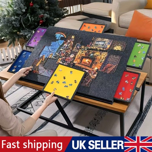 1500pcs tilting puzzle - 1500pcs, board